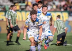 Sobre la hora y con un golazo, Aldosivi le igualó 1-1 a Rosario Central, por el Torneo Apertura
