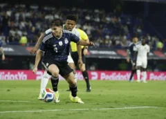 Con miras al Mundial, la Selección Argentina venció 2-1 al débil Mauritania en la Bombonera