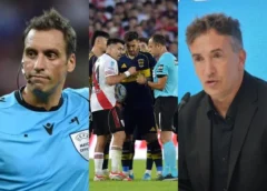 Respaldo total: Beligoy y Rapallini bancaron a Darío Herrera por su labor en el Superclásico