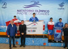 El Jefe de Gabinete participó de la premiación del Campeonato República de Natación