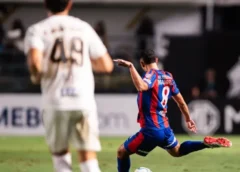 San Lorenzo remontó un 0-2 en Brasil, empató con Santos y quedó como líder