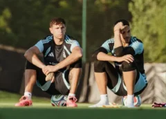 Alerta: el gesto de Dibu Martínez en la práctica de la Selección Argentina que encendió las alarmas