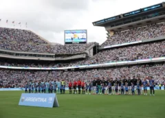 Insólito error en el amistoso de la Selección Argentina vs. Honduras: sonó Los Palmeras en vez del Himno
