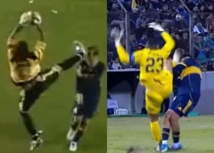 Al arquero de Athletico Paranaense se le fue la pata ante Boca y recordó la de Sessa a Palacio