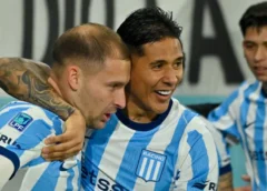 Clausura Liga Profesional: Con polémica sobre el final, Racing venció a Gimnasia de La Plata