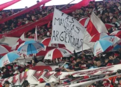 Silbaron a Chacho Coudet en la previa de River vs. Argentinos Juniors